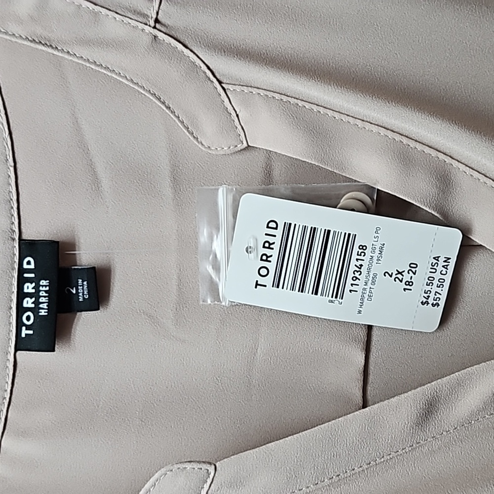 Torrid Women's Harper Blouse - Picture 3 of 4